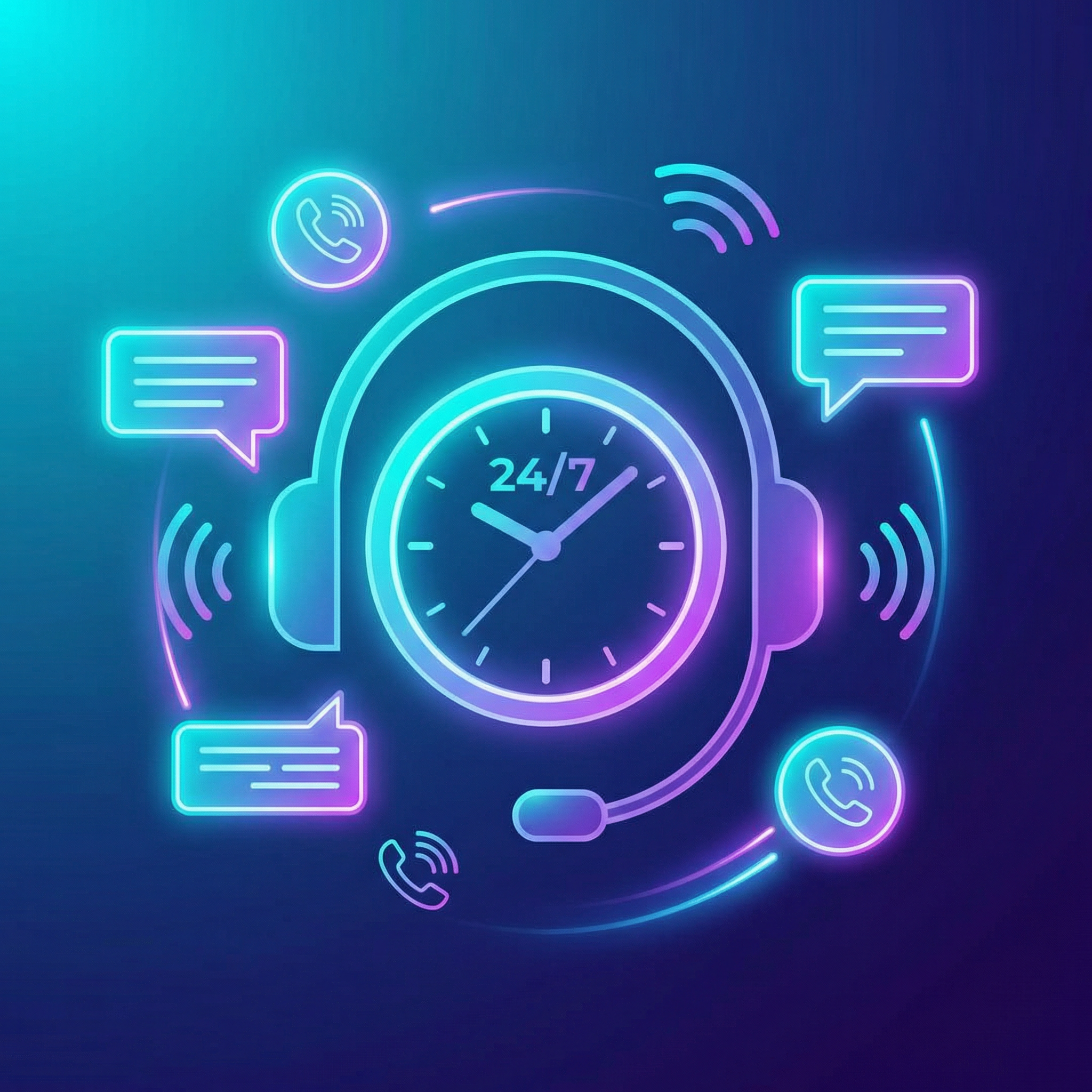 24小时客户支持服务